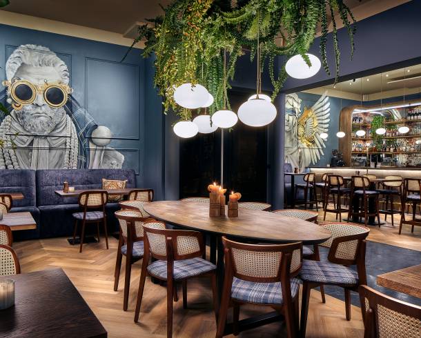 De brasserie van De Rechtbank